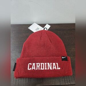 Stanford Cardinal Nike On-Field Terra Waffle Cuffed Knit Hat - Cardinal